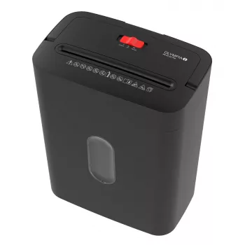 Paberipurustaja Olympia PS 53 CC Pro — ristlõikus, 15 L korv, 68 dB, must