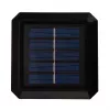 Solar LED Post Light GreenBlue GB127 WW — 3200K neutraalvalge, 80×80 mm ümbrikukujuline varikate, NiMH aku