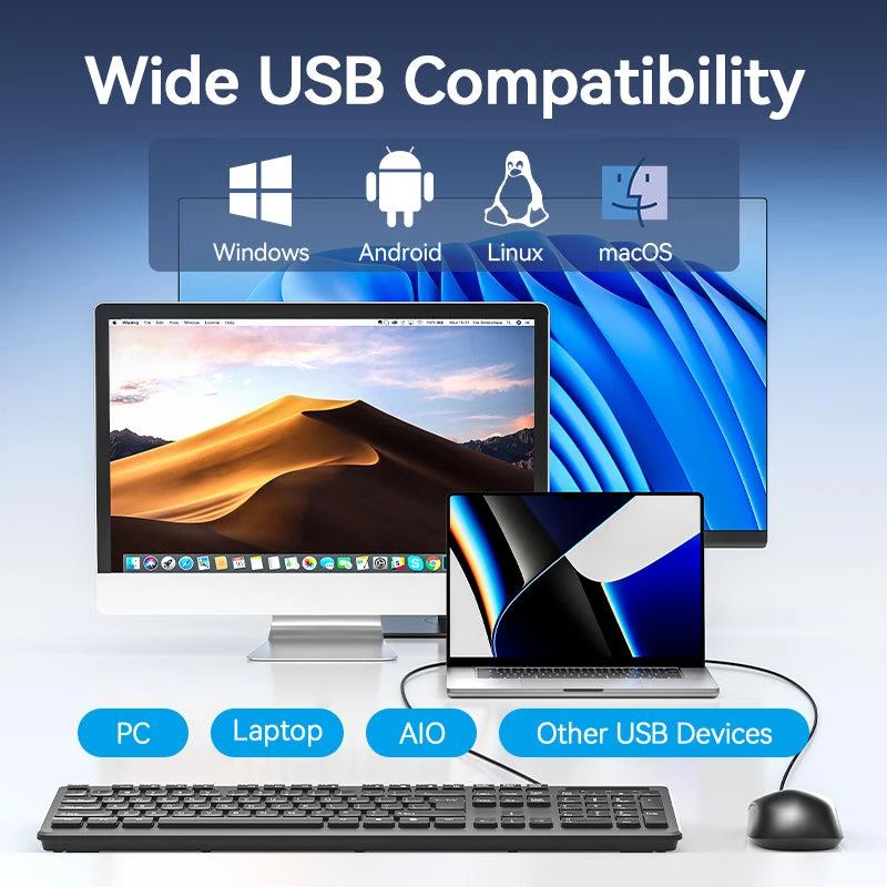 Hiir USB-optiline MUST/KTABG Vention