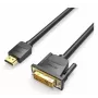 Kaabel HDMI-DVI 5M/MUST Abfbj Vention