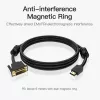 Kaabel HDMI-DVI 5M/MUST Abfbj Vention