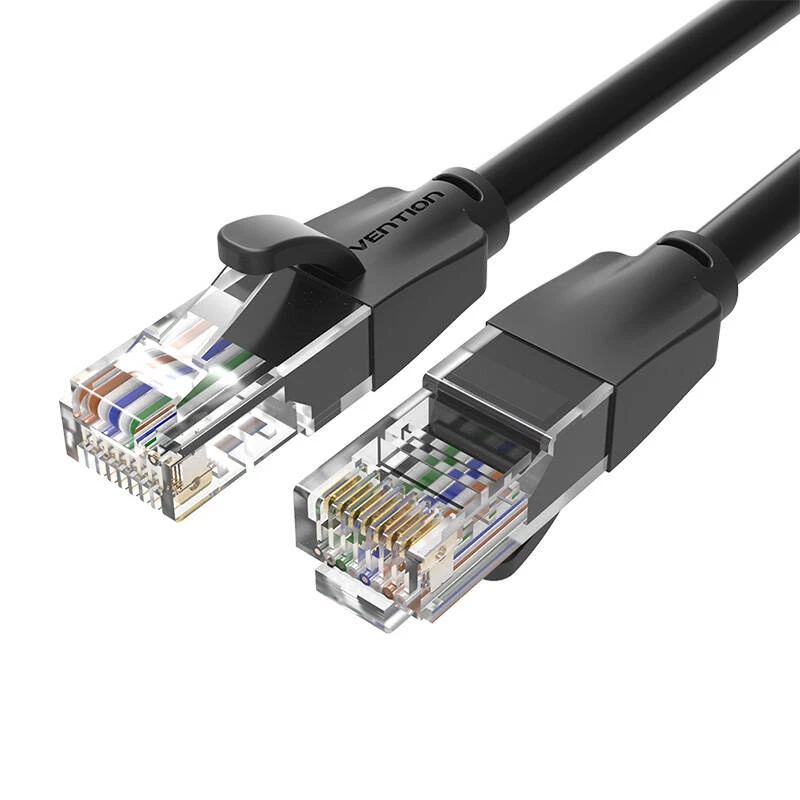 Võrgukaabel UTP CAT6 Vention IBEBG RJ45 Ethernet 1000Mbps 1,5 m must