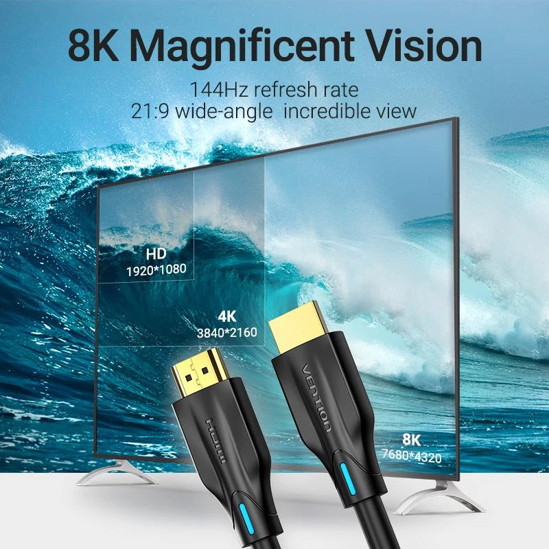 Kaabel HDMI 8K/1M Must Aanbf Vention