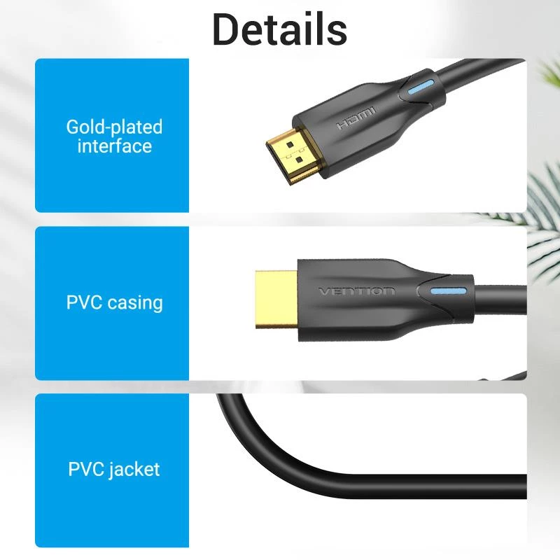 Kaabel HDMI 8K/1M Must Aanbf Vention