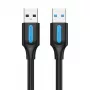 USB 3.0 kaabel Vention CONBH 2A 2m Must PVC