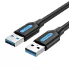 USB 3.0 kaabel Vention CONBH 2A 2m Must PVC