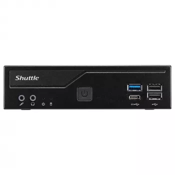 Shuttle Barebone õhuke DH610V2 Intel/DDR5/must - Barebone - Intel Socket 1700 (Core i)