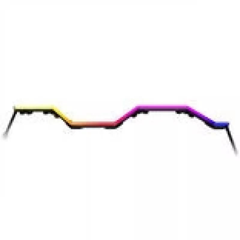 LED-riba HYTE Noodle LN70 ARGB 70 cm, must