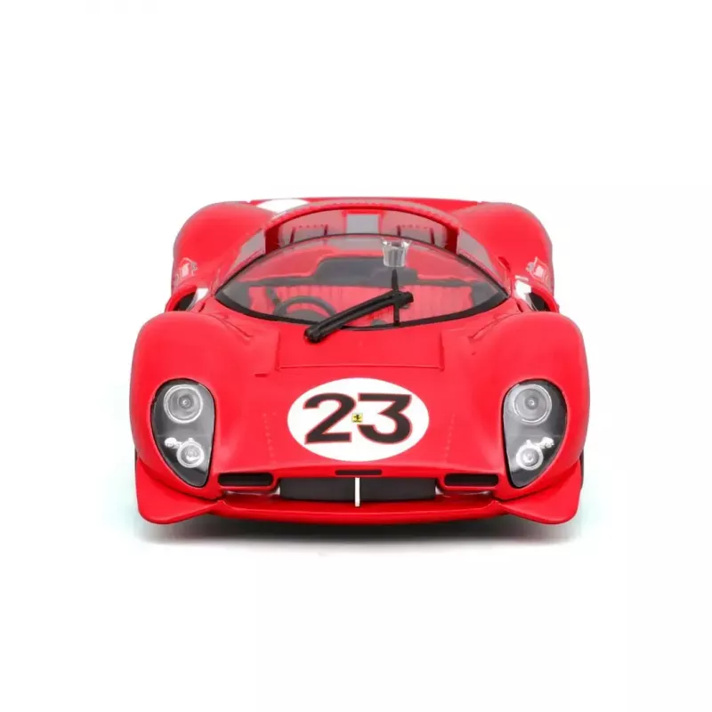 Superauto mudel Bburago Ferrari 330 P4 Daytona, kokkupandud mõõtkavas 1:24