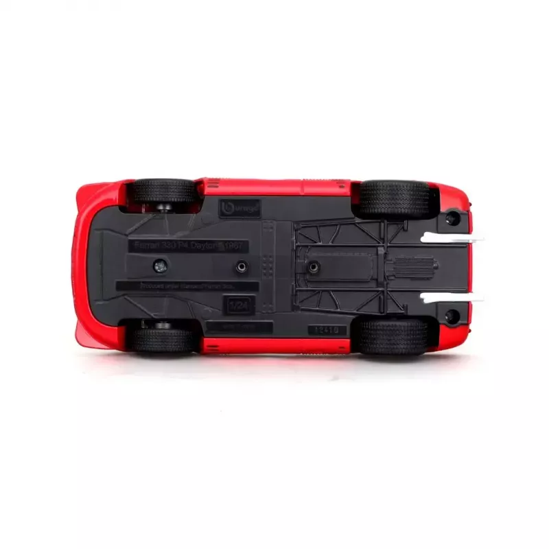 Superauto mudel Bburago Ferrari 330 P4 Daytona, kokkupandud mõõtkavas 1:24