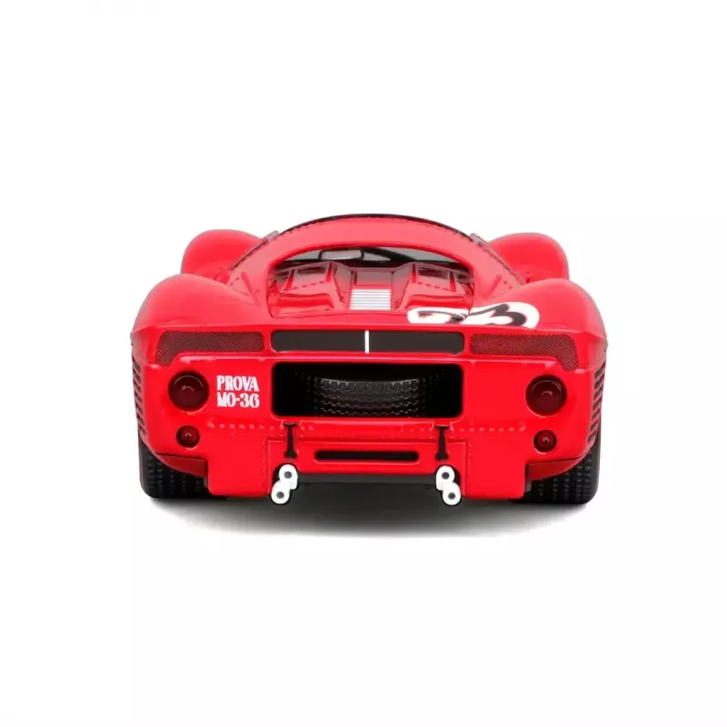Superauto mudel Bburago Ferrari 330 P4 Daytona, kokkupandud mõõtkavas 1:24