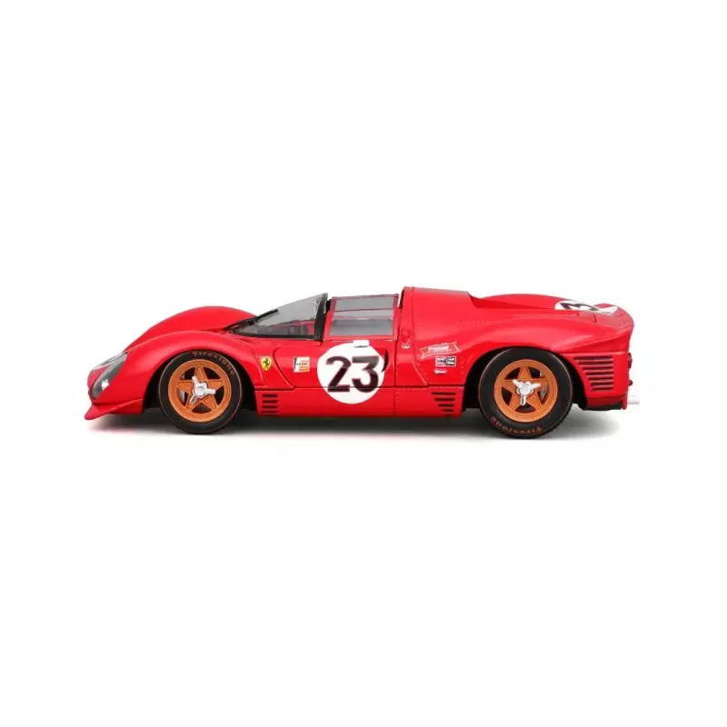Superauto mudel Bburago Ferrari 330 P4 Daytona, kokkupandud mõõtkavas 1:24