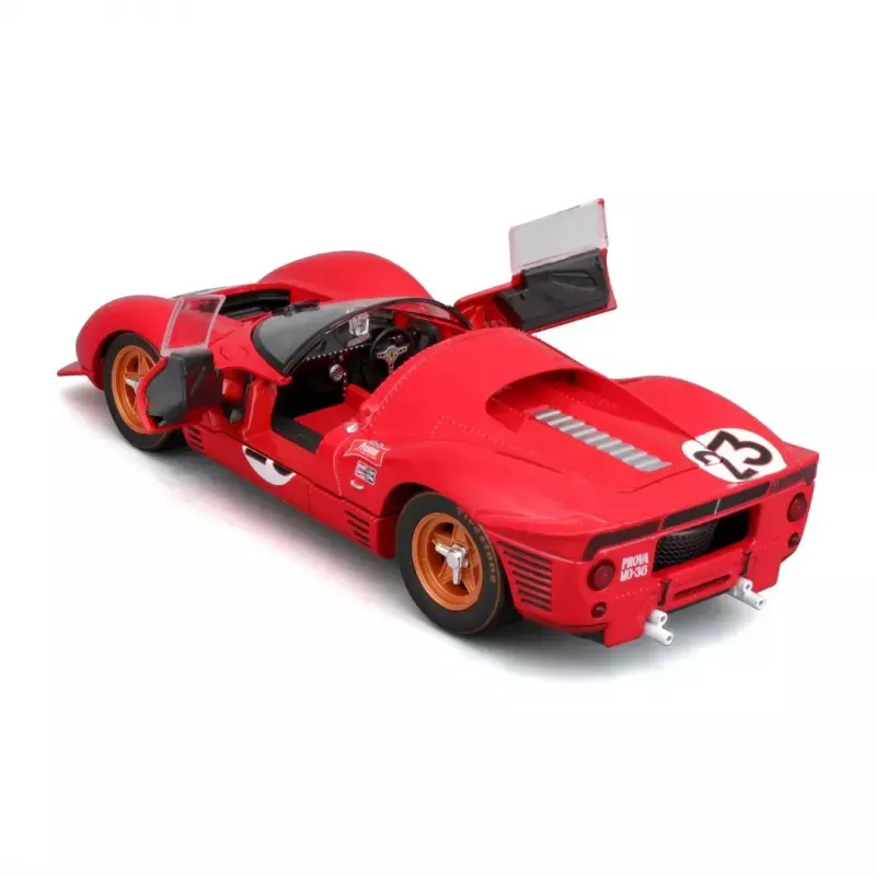 Superauto mudel Bburago Ferrari 330 P4 Daytona, kokkupandud mõõtkavas 1:24
