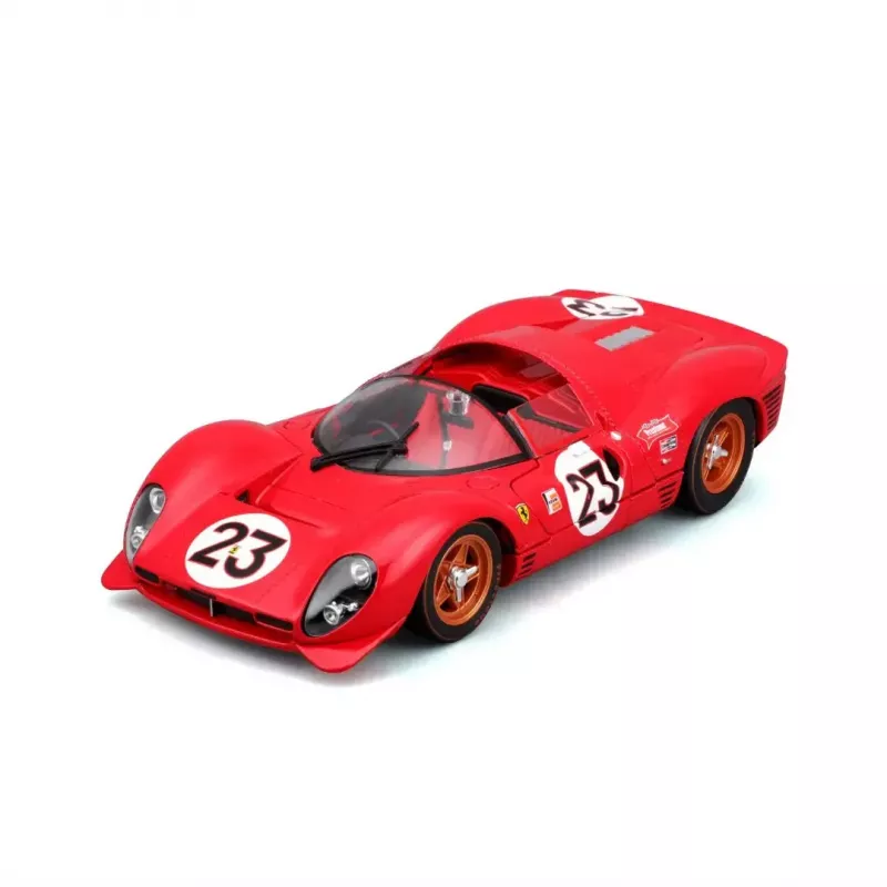 Superauto mudel Bburago Ferrari 330 P4 Daytona, kokkupandud mõõtkavas 1:24