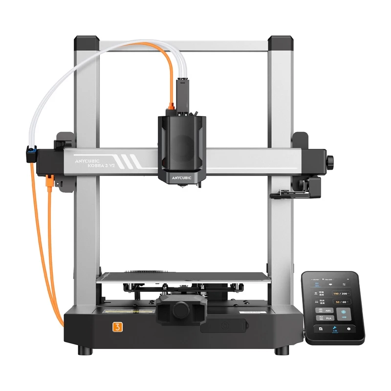 3D-printer AnyCubic Kobra 3 V2 Combo K3VC-IP-O — ehitusmaht 300×300×350 mm