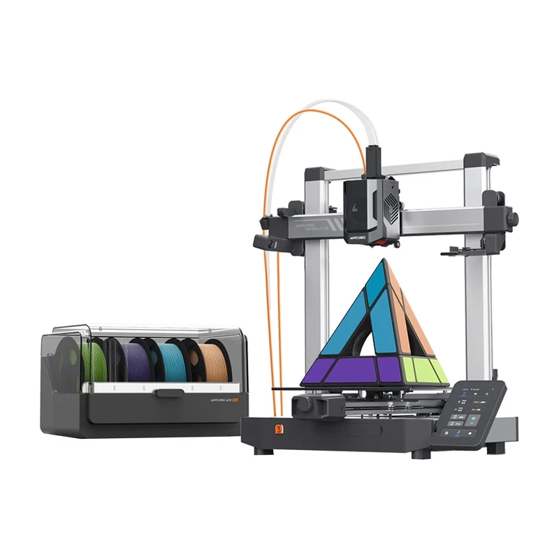 3D-printer AnyCubic Kobra 3 V2 Combo K3VC-IP-O — ehitusmaht 300×300×350 mm