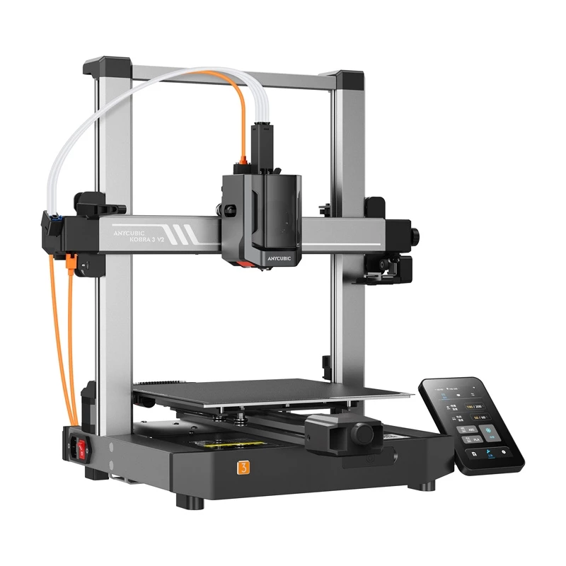 3D-printer AnyCubic Kobra 3 V2 Combo K3VC-IP-O — ehitusmaht 300×300×350 mm
