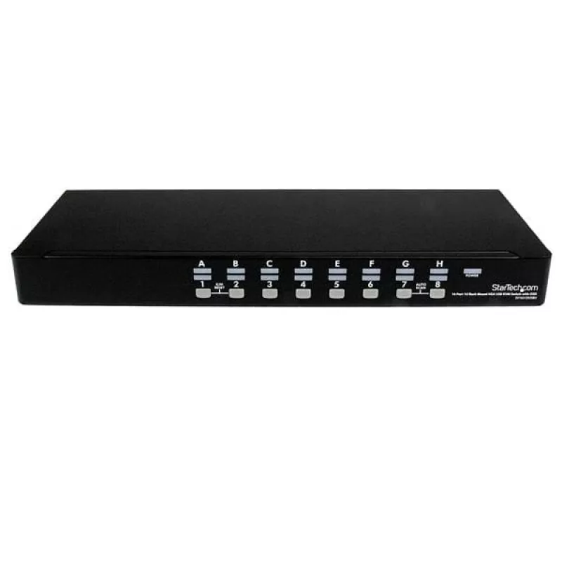 StarTech.com 16 pordiga 1U rack-kinnitav USB KVM-lüliti koos OSD-ga (SV1631DUSBU)