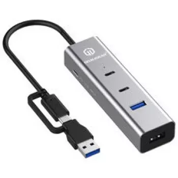 USB-jaotur GrauGear G-HUB2A2C1-PD 4-pordiline PD — 2x USB-C, 2x USB-A