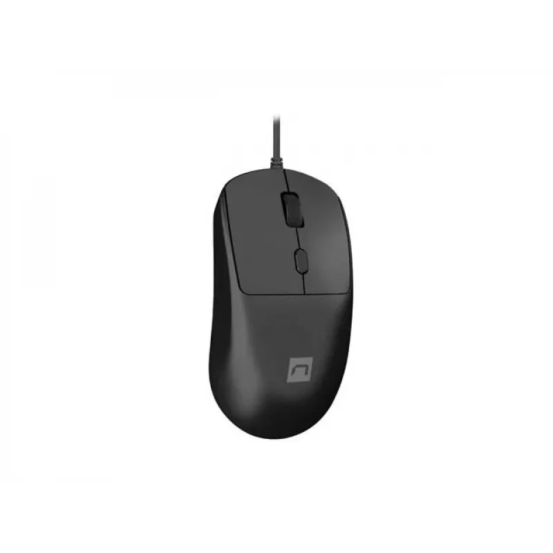 NATEC Hawk 2 juhtmega lasermati hiir, must, kuni 2400 DPI