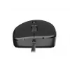 NATEC Hawk 2 juhtmega lasermati hiir, must, kuni 2400 DPI