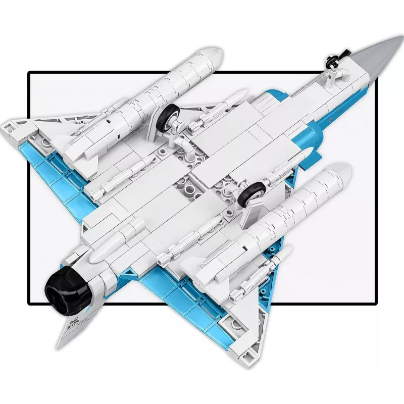 Cobi Mirage 2000-5F klotsimudeli komplekt, relvajõudude sari, 495 detaili, mõõtkava 1:48