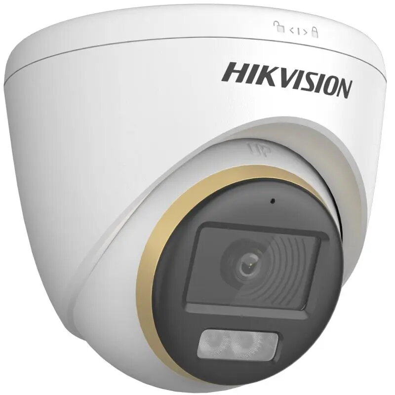 IP-kuplikaamera Hikvision DS-2CE72DF3T-LFS (ColorVu, 2,8 mm, 1920x1080) lakke, sise-/välistingimustesse