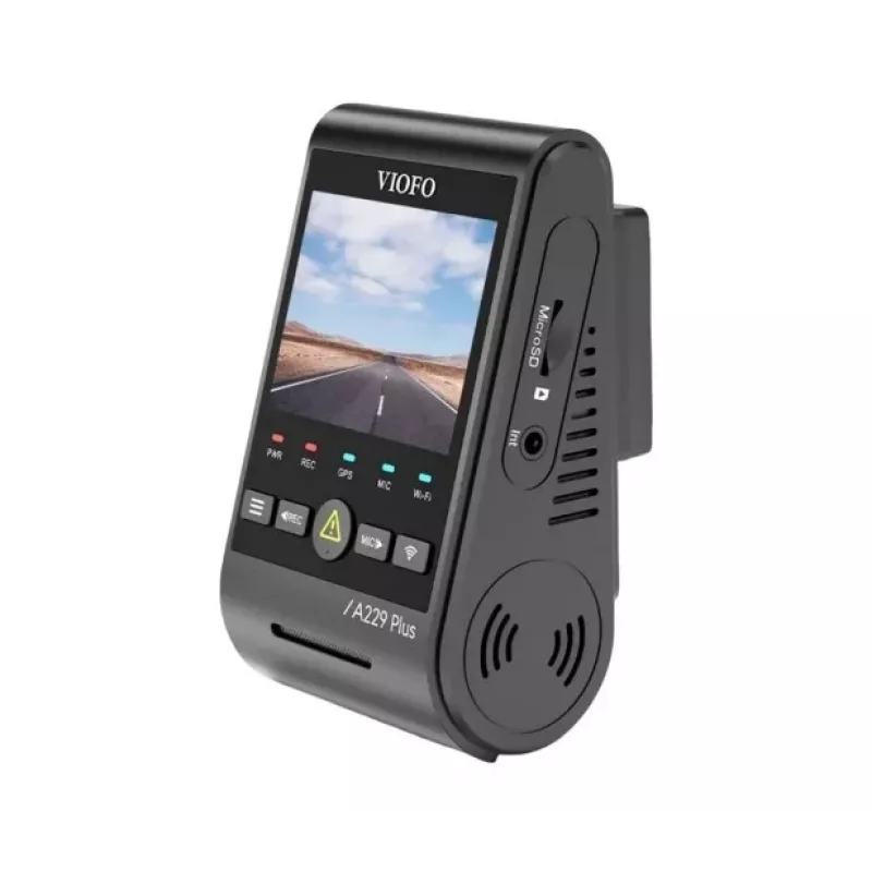 Dash Camera VIOFO A229 PLUS 1CH-G GPS — 1-kanaliline, 2560×1440, GPS, Wi‑Fi, 2,4-tolline ekraan, MicroSD kuni 512 GB
