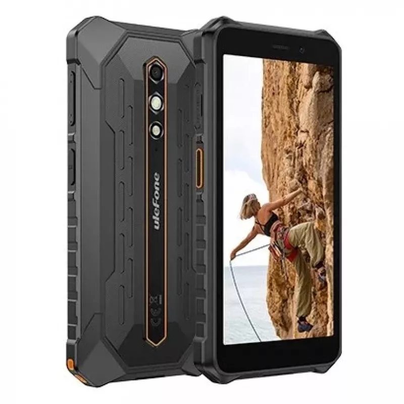 Nutitelefon UleFone RugKing 2 Pro — vastupidav telefon, 4 GB muutmälu, 128 GB salvestusruumi, oranž