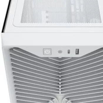 Corsair 3200D RS PC-korpus, Midi-Torn, ATX, Karastatud klaas - Valge