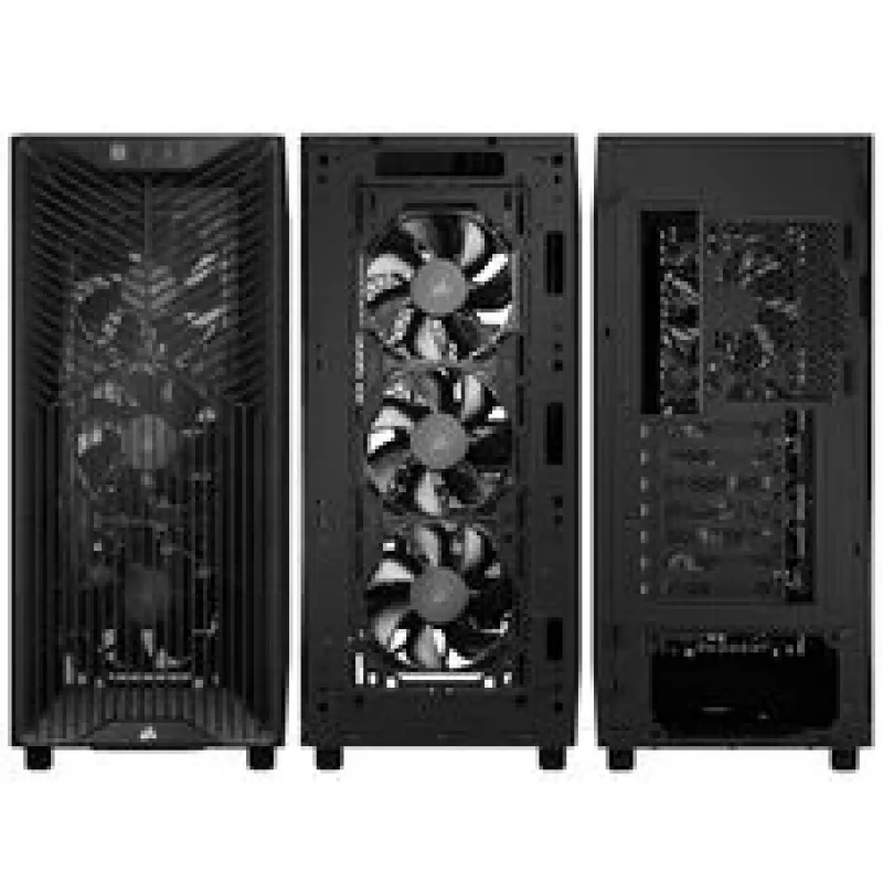 Corsair 3200D RS PC-korpus, Midi-Torn, ATX, Karastatud klaas - Hall