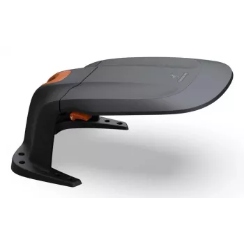 Robootilise muruniiduki garaaž Segway Garage M Navimow H / H2 / i2 seeriale, must-oranž, sisaldab paigalduskomplekti