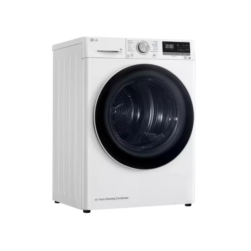 LG RH90V9AV4N, soojuspump, 9 kg, sügavus 66 cm - pesumasin-kuivati