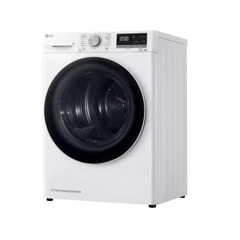 LG RH90V9AV4N, soojuspump, 9 kg, sügavus 66 cm - pesumasin-kuivati