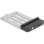Kettaseadme pesa adapter DELOCK Wechselrahmen Einschub 1 x 2,5-tollise SATA/SAS HDD/SSD jaoks (MPN 47133)