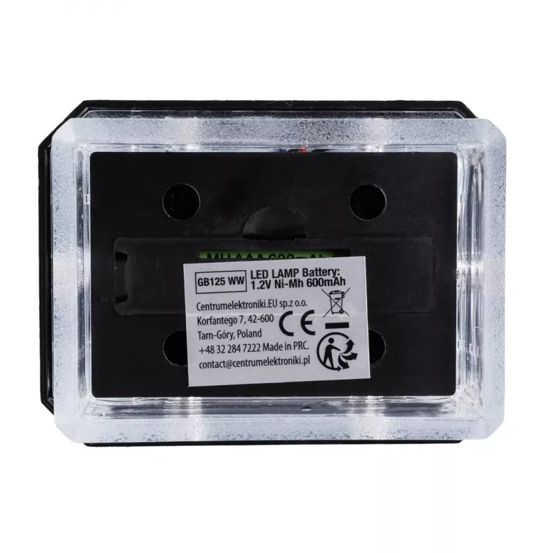 GreenBlue Solar LED Postituli, 60x40 mm, ümbrikukujuline vari, 3200K, GB125 WW
