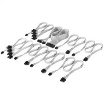 Corsair premium-punutud DC kaabel Pro Kit, Type-5-toiteploki jaoks - Valge