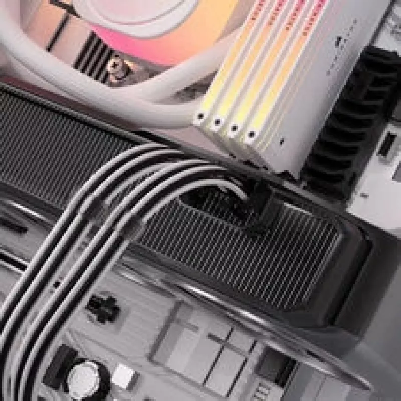 Corsair premium-punutud DC kaabel Pro Kit, Type-5 toiteploki jaoks - must/valge
