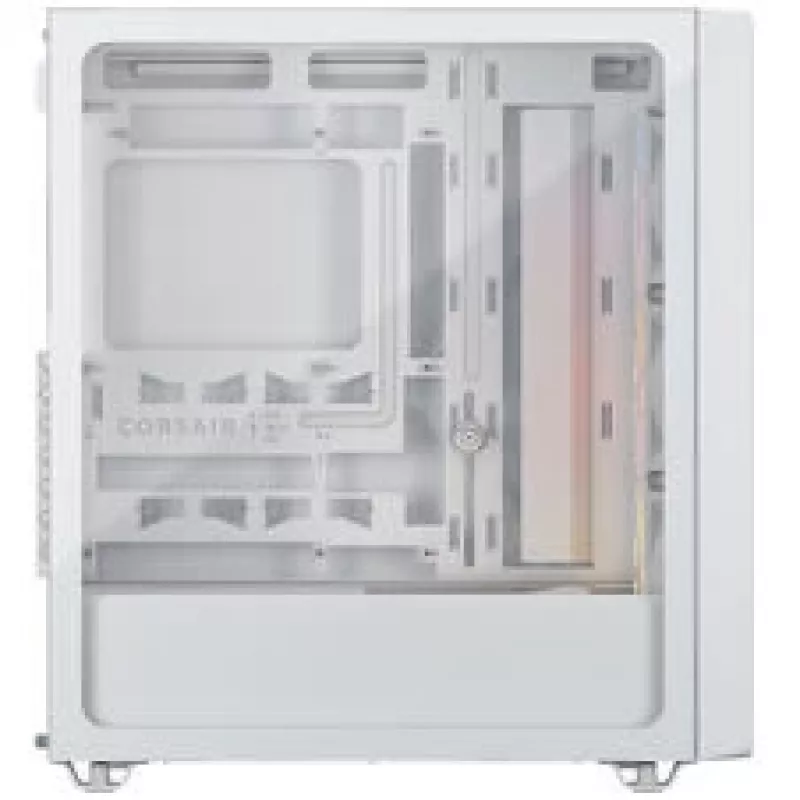 Corsair 3200D RS ARGB PC-korpus, Midi-Torn, ATX, Karastatud Klaas - Valge