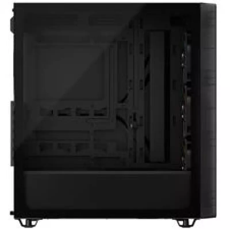 Corsair 3200D RS ARGB PC-korpus, Midi-torn, ATX, karastatud klaas - hall