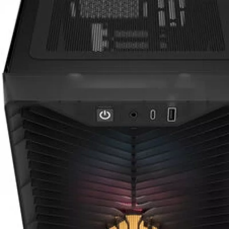 Corsair 3200D RS ARGB PC-korpus, Midi-torn, ATX, karastatud klaas - hall