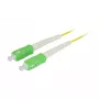 Synergy 21 LWL-1-Faser-Patchk. 3mtr.SC(APC)-SC(APC) - 9/125u - OS2 - G657A2 - AD=2mm - flexible Knickschutztülle (S215714)