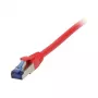 Synergy21 ühenduskaabel RJ45, CAT6A 500Mhz, 1,5m, punane, S-STP(S/FTP), TPE/LSZH(Superflex), AWG26