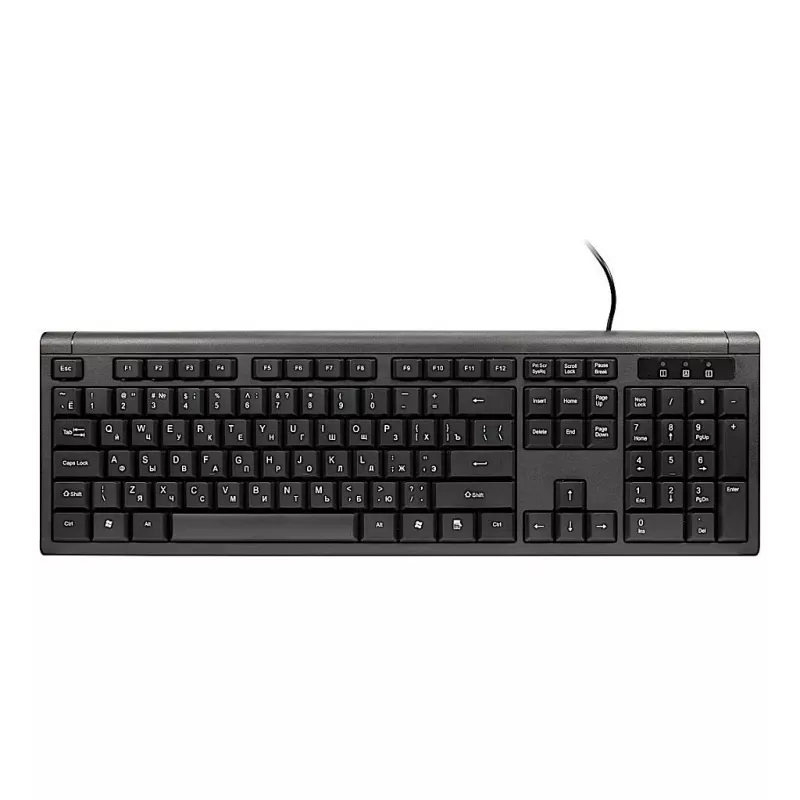 Klaviatuur Inter-Tech KM-3149R hiirega Kodu USB QWERTY