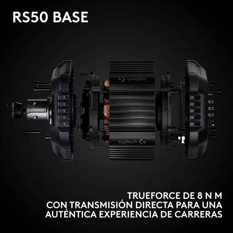 Logitech G RS50 System - Rool - Juhtmega
