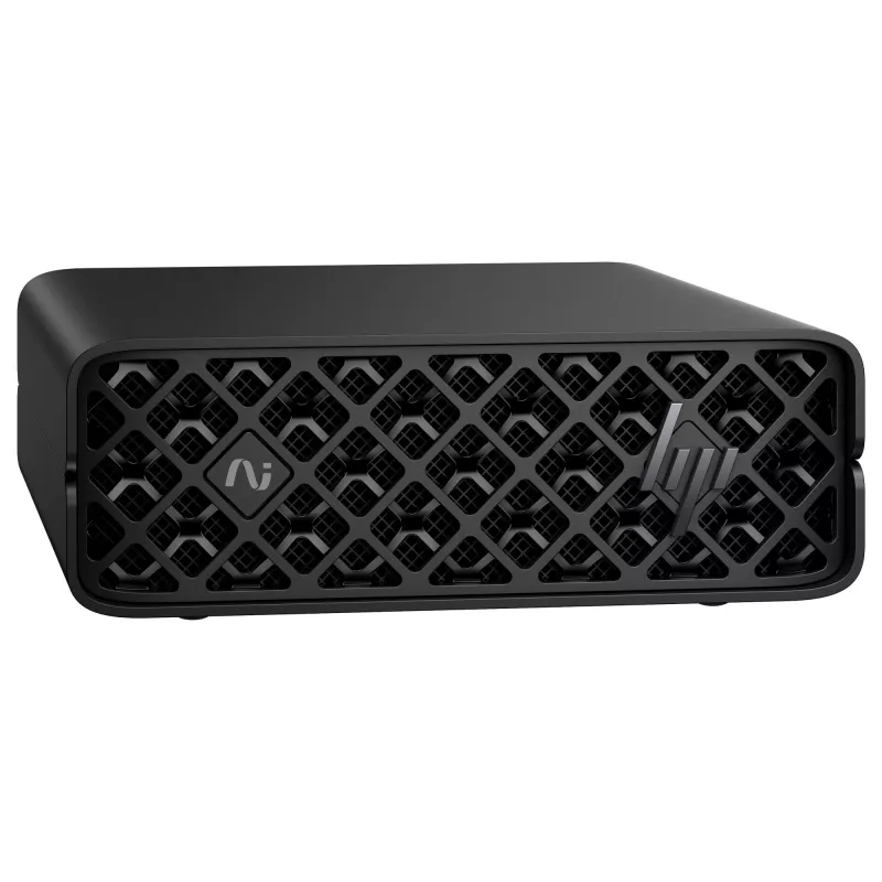 HP ZGX NANO G1n AI Mini GB10 koos Nvidia Mustwelliga, 128 GB muutmälu, 2 TB SSD, DGX WLAN