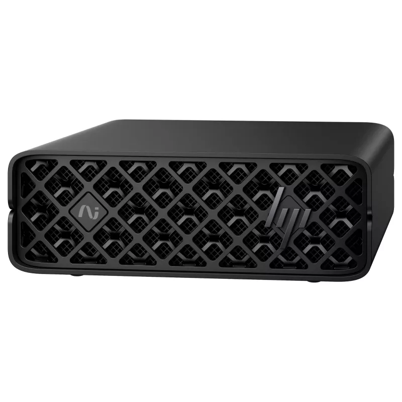 HP ZGX NANO G1n AI Mini GB10 koos Nvidia Mustwelliga, 128 GB muutmälu, 2 TB SSD, DGX WLAN