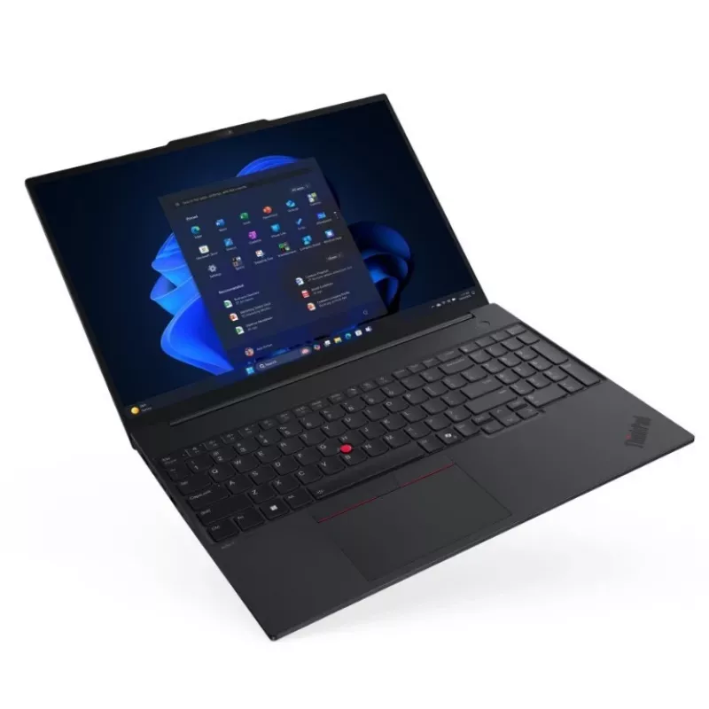 Lenovo ThinkPad E16 Gen 3 sülearvuti, Intel Core Ultra 7 256V, 16 GB muutmälu, 512 GB SSD, 16-tolline WUXGA, Windows 11 Pro, must