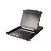 ATEN 8-pordine 17-tolline LCD KVM-lüliti (USB - PS/2 VGA) USB-välisseadme pordiga
