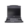 ATEN 8-pordine 17-tolline LCD KVM-lüliti (USB - PS/2 VGA) USB-välisseadme pordiga